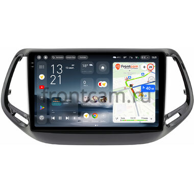 Jeep Compass 2 2017-2026 Teyes CC4 Pro 2K 8/128 10.36 дюймов RM-10-3500 на Android 13 (4G-SIM, DSP, QLed, AI)