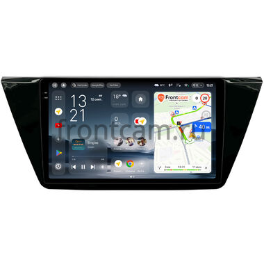 Volkswagen Touran 3 2015-2024 (глянец) Teyes CC4 Pro 2K 8/128 10.36 дюймов RM-10-661 на Android 13 (4G-SIM, DSP, QLed, AI)
