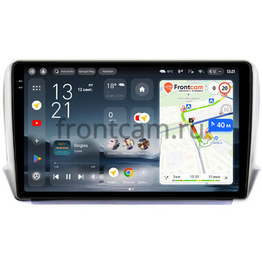 Peugeot 208, 2008 2013-2019 Teyes CC4 Pro 2K 8/128 10.36 дюймов RM-10-732 на Android 13 (4G-SIM, DSP, QLed, AI)