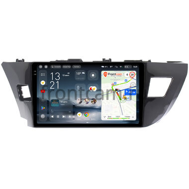 Toyota Corolla (E160, E170) 2012-2016 Teyes CC4 Pro 2K 8/128 10.36 дюймов Split System RM-1005 на Android 13 (4G-SIM, DSP, QLed, AI) (для авто без камеры)