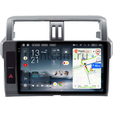 Toyota Land Cruiser Prado 150 2013-2017 (Тип 2) Teyes CC4 Pro 2K 8/128 10.36 дюймов RM-1051 на Android 13 (4G-SIM, DSP, QLed, AI)