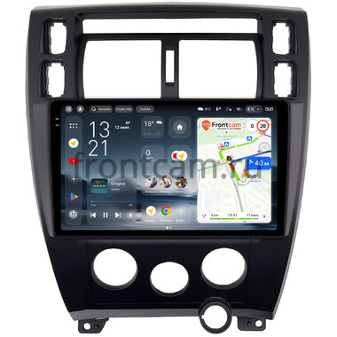 Hyundai Tucson 2004-2010 (черная) Teyes CC4 Pro 2K 8/128 10.36 дюймов RM-1065 на Android 13 (4G-SIM, DSP, QLed, AI)