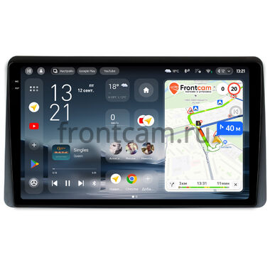 Renault Duster 2 2020-2026 (для авто без монитора) Teyes CC4 Pro 2K 8/128 10.36 дюймов RM-1095 на Android 13 (4G-SIM, DSP, QLed, AI)