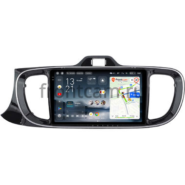 Kia Pegas 2017-2026 (глянцевая) Teyes CC4 Pro 2K 12/256 9.5 дюймов RM-9-0142 на Android 13 (4G-SIM, DSP, QLed, AI)
