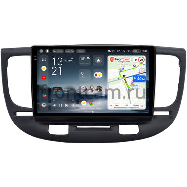 Kia Rio 2 2005-2011 (черная) Teyes CC4 Pro 2K 12/256 9.5 дюймов RM-9-0188 на Android 13 (4G-SIM, DSP, QLed, AI)