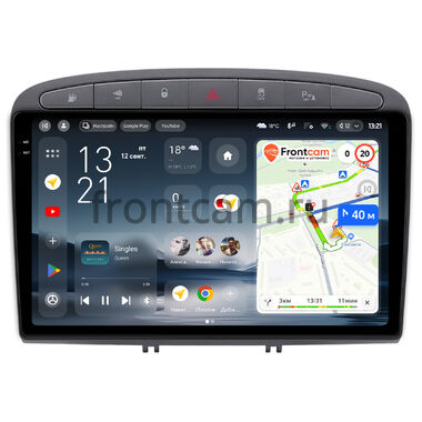 Peugeot 308, 408, RCZ 2007-2022 Teyes CC4 Pro 2K 12/256 9.5 дюймов RM-9-0408 на Android 13 (4G-SIM, DSP, QLed, AI) (серая) (Тип 2)