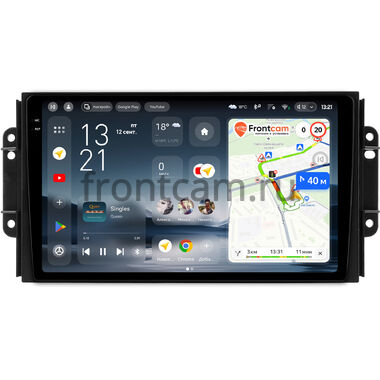 Chery Tiggo 3, Tiggo 2 2016-2020 (матовая) Teyes CC4 Pro 2K 12/256 9.5 дюймов RM-9-0464 на Android 13 (4G-SIM, DSP, QLed, AI)