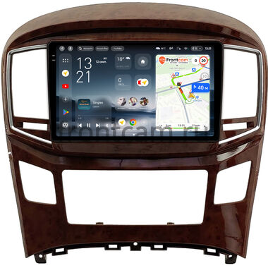 Hyundai Grand Starex, H1 2 2015-2021 (глянцевая, цвет под дерево) Teyes CC4 Pro 2K 12/256 9.5 дюймов RM-9-0579 на Android 13 (4G-SIM, DSP, QLed, AI)