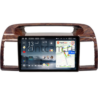 Toyota Camry XV30 2001-2006 (под дерево, тип 2) Teyes CC4 Pro 2K 12/256 9.5 дюймов RM-9-0643 на Android 13 (4G-SIM, DSP, QLed, AI)