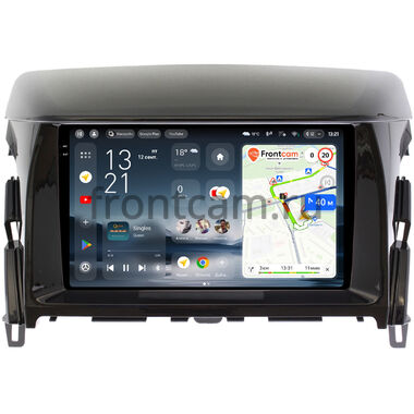 Mitsubishi Eclipse Cross 2017-2024 (глянцевая) Teyes CC4 Pro 2K 12/256 9.5 дюймов RM-9-089 на Android 13 (4G-SIM, DSP, QLed, AI)