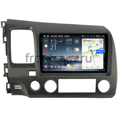 Honda Civic 8 4D 2005-2012 (левый руль, седан) Teyes CC4 Pro 2K 12/256 9.5 дюймов RM-9-1061 на Android 13 (4G-SIM, DSP, QLed, AI)