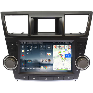 Toyota Highlander (U40) 2007-2013 Teyes CC4 Pro 2K 12/256 9.5 дюймов RM-9-1556 на Android 13 (4G-SIM, DSP, QLed, AI)