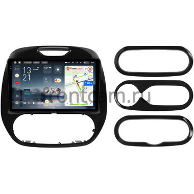 Renault Kaptur 2016-2022 Teyes CC4 Pro 2K 12/256 9.5 дюймов RM-9-161 на Android 13 (4G-SIM, DSP, QLed, AI)