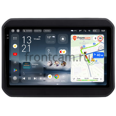 Suzuki Ignis 3 2016-2024 (матовая, Тип 2) Teyes CC4 Pro 2K 12/256 9.5 дюймов RM-9-1657 на Android 13 (4G-SIM, DSP, QLed, AI)