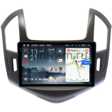 Chevrolet Cruze 2012-2016 (черная, матовая) Teyes CC4 Pro 2K 12/256 9.5 дюймов RM-9-240 на Android 13 (4G-SIM, DSP, QLed, AI)