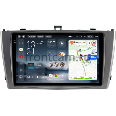 Toyota Avensis 3 2008-2015 (серебро) Teyes CC4 Pro 2K 12/256 9.5 дюймов RM-9-3018 на Android 13 (4G-SIM, DSP, QLed, AI)