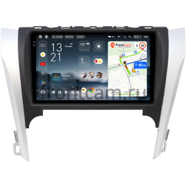 Toyota Camry XV50 2011-2014 (9 дюймов) Teyes CC4 Pro 2K 12/256 9.5 дюймов RM-9-3103 на Android 13 (4G-SIM, DSP, QLed, AI)