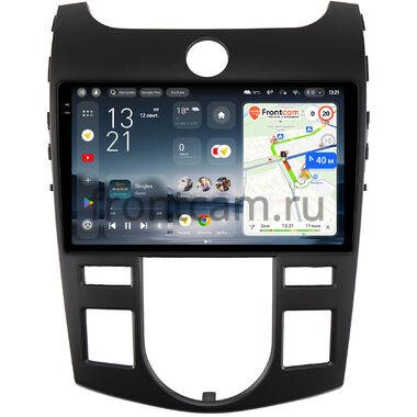 Kia Cerato 2 седан, Forte 2008-2013 (с климат-контролем) Teyes CC4 Pro 2K 12/256 9.5 дюймов RM-9-413 на Android 13 (4G-SIM, DSP, QLed, AI)