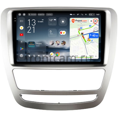 JAC T6 2015-2026 (серебряная) Teyes CC4 Pro 2K 12/256 9.5 дюймов RM-9-4282 на Android 13 (4G-SIM, DSP, QLed, AI)