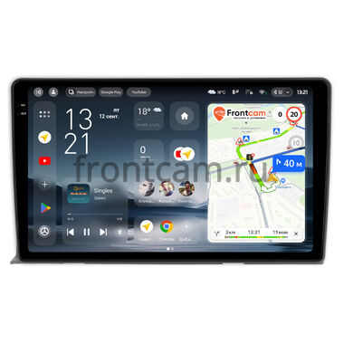 Toyota Isis 2004-2017 Teyes CC4 Pro 2K 12/256 9.5 дюймов RM-9-458 на Android 13 (4G-SIM, DSP, QLed, AI)