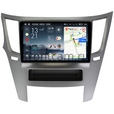 Subaru Legacy 5, Outback 4 2009-2014 (серая, левый руль) Teyes CC4 Pro 2K 12/256 9.5 дюймов RM-9051 на Android 13 (4G-SIM, DSP, QLed, AI)