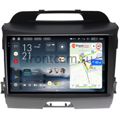 Kia Sportage 3 2010-2016 (для авто с камерой) Teyes CC4 Pro 2K 12/256 9.5 дюймов RM-9072 на Android 13 (4G-SIM, DSP, QLed, AI)