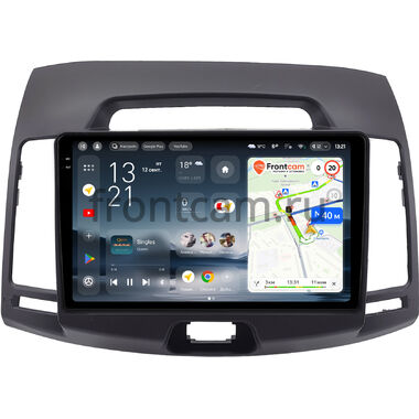 Hyundai Elantra 4 (HD) 2006-2011 (темно-серая) Teyes CC4 Pro 2K 12/256 9.5 дюймов RM-9077 на Android 13 (4G-SIM, DSP, QLed, AI)