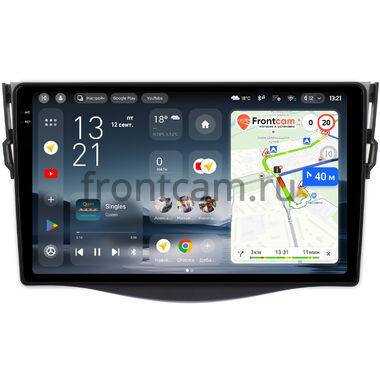 Toyota RAV4 3 (XA30) 2005-2016 Teyes CC4 Pro 2K 12/256 9.5 дюймов RM-9086 на Android 13 (4G-SIM, DSP, QLed, AI)