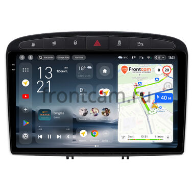Peugeot 308, 408, RCZ 2007-2022 Teyes CC4 Pro 2K 12/256 9.5 дюймов RM-9120 на Android 13 (4G-SIM, DSP, QLed, AI) (черный глянец, Тип 1)