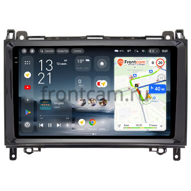 Mercedes A-klasse (W169), B-klasse (W245), Vito 2 (W639), Vito 3 (W447), Viano (W639) 2006-2018 (глянцевая) Teyes CC4 Pro 2K 12/256 9.5 дюймов RM-9148 на Android 13 (4G-SIM, DSP, QLed, AI)