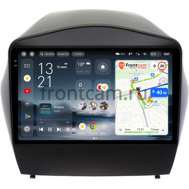 Hyundai ix35, Tucson 2 2009-2015 (для авто с камерой) Teyes CC4 Pro 2K 12/256 9.5 дюймов RM-9180 на Android 13 (4G-SIM, DSP, QLed, AI)