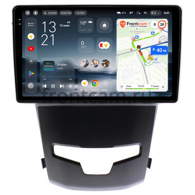 SsangYong Actyon 2, Korando 3 2013-2024 Teyes CC4 Pro 2K 12/256 9.5 дюймов RM-9183 на Android 13 (4G-SIM, DSP, QLed, AI)