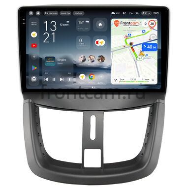 Peugeot 207 2006-2015, 207i (Iran Khodro) 2016-2026 Teyes CC4 Pro 2K 12/256 9.5 дюймов RM-9203 на Android 13 (4G-SIM, DSP, QLed, AI)