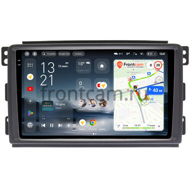 Smart Forfour 2004-2006, Fortwo 2 2007-2011 Teyes CC4 Pro 2K 12/256 9.5 дюймов RM-9289 на Android 13 (4G-SIM, DSP, QLed, AI)