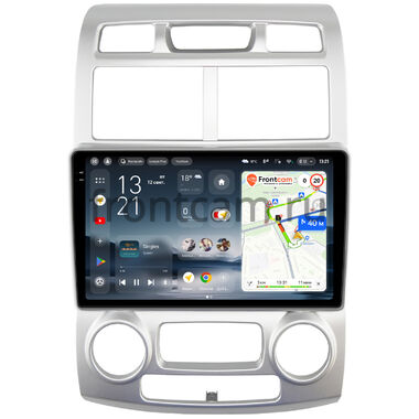 Kia Sportage 2 2004-2008 (авто с климат-контролем) Teyes CC4 Pro 2K 12/256 9.5 дюймов RM-9407 на Android 13 (4G-SIM, DSP, QLed, AI)