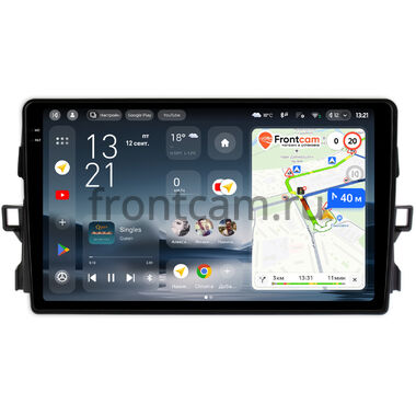 Toyota Auris 2006-2012 Teyes CC4 Pro 2K 12/256 9.5 дюймов RM-9427 на Android 13 (4G-SIM, DSP, QLed, AI)