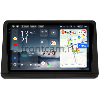 Mitsubishi Pajero 2 1991-2004 (взамен верхнего БК) Teyes CC4 Pro 2K 8/128 9.5 дюймов RM-9-0130 на Android 13 (4G-SIM, DSP, QLed, AI)