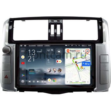 Toyota Land Cruiser Prado 150 2009-2013 (для авто с 360, Navi и JBL Synthesis, глянцевая) Teyes CC4 Pro 2K 8/128 9.5 дюймов RM-9-0138 на Android 13 (4G-SIM, DSP, QLed, AI)