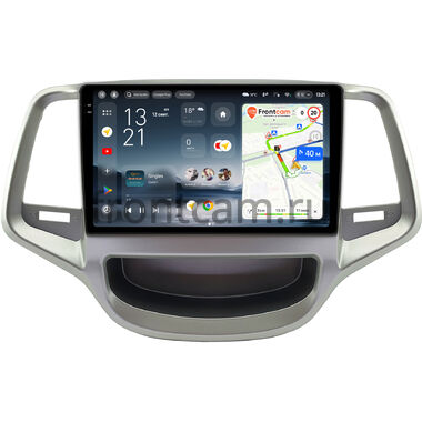 Changan Eado 2013-2018 (серебристая, тип 2) Teyes CC4 2K 8/128 9.5 дюймов RM-9-0580 на Android 14 (4G-SIM, DSP, QLed, AI)
