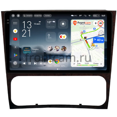 Mercedes-Benz C (w202) 1993-2001 Teyes CC4 Pro 2K 8/128 9.5 дюймов RM-9-0595 на Android 13 (4G-SIM, DSP, QLed, AI)