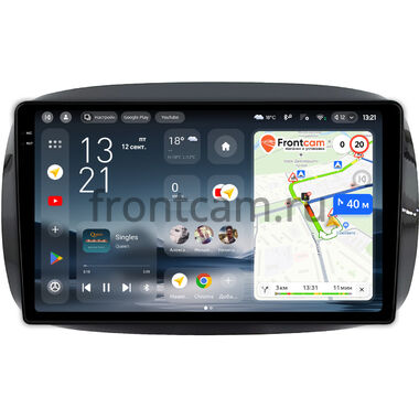 Smart Fortwo 3, Forfour 2 2014-2024 (для авто с цветным экраном) Teyes CC4 Pro 2K 8/128 9.5 дюймов RM-9-0637 на Android 13 (4G-SIM, DSP, QLed, AI)