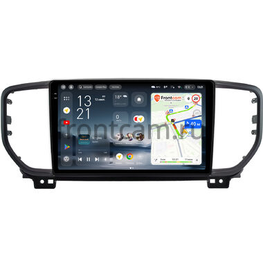 Kia Sportage 4 2018-2022 Teyes CC4 2K 6/64 9.5 дюймов RM-9-0638 на Android 14 (4G-SIM, DSP, QLed, AI) (для авто с камерой, черная)