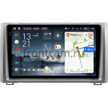 Toyota Tundra 2 2013-2021 (серебро) Teyes CC4 Pro 2K 8/128 9.5 дюймов RM-9-0655 на Android 13 (4G-SIM, DSP, QLed, AI)