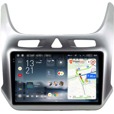 Chevrolet Cobalt 2 2011-2026 (серебряная, матовая) Teyes CC4 Pro 2K 8/128 9.5 дюймов Split System RM-9-0682 на Android 13 (4G-SIM, DSP, QLed, AI)