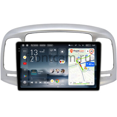Hyundai Verna 2005-2010 Teyes CC4 Pro 2K 8/128 9.5 дюймов RM-9-069 на Android 13 (4G-SIM, DSP, QLed, AI)