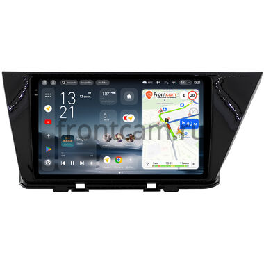 Kia Niro 2016-2022 (черная, глянцевая) Teyes CC4 Pro 2K 8/128 9.5 дюймов RM-9-0742 на Android 13 (4G-SIM, DSP, QLed, AI)