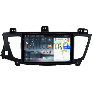 Kia Cadenza, K7 (VG) 2009-2012 (черная) Teyes CC4 Pro 2K 8/128 9.5 дюймов Split System RM-9-0759 на Android 13 (4G-SIM, DSP, QLed, AI)