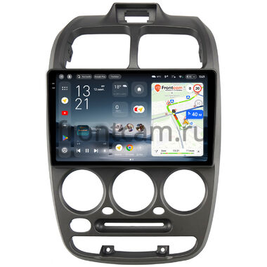 Hyundai Accent 2 1999-2003 (Вид F1) Teyes CC4 Pro 2K 8/128 9.5 дюймов Split System RM-9-1310 на Android 13 (4G-SIM, DSP, QLed, AI)