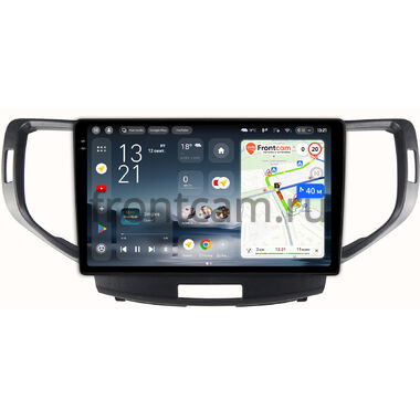 Honda Accord 8 2007-2015 Teyes CC4 2K 6/64 9.5 дюймов RM-9-1358 на Android 14 (4G-SIM, DSP, QLed, AI)