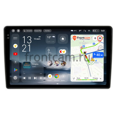 Opel Vectra С 2002-2008 (вверх вместо БК) Teyes CC4 Pro 2K 8/128 9.5 дюймов RM-9-1385 на Android 13 (4G-SIM, DSP, QLed, AI)